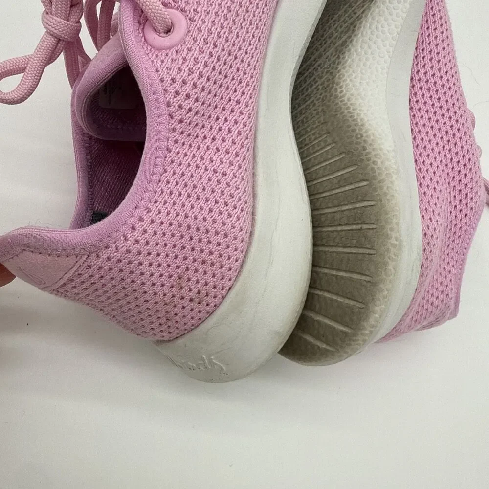 Allbirds Women’s Tree Dasher Tennis Shoes Trainers Size 7 Pink